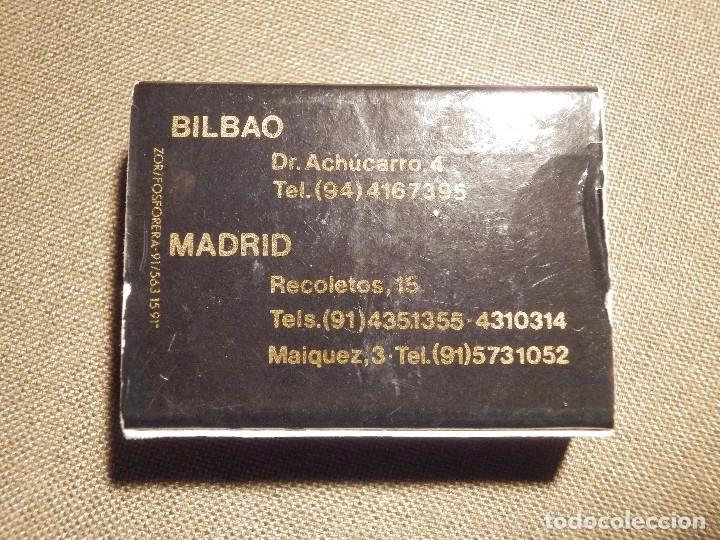 Cajas de cerillas: CAJA DE CERILLAS - JUNCAL - FOSFORERA - COMPLETA - - Foto 1