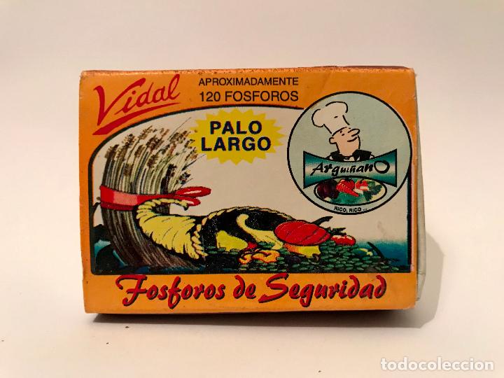 Cajas de cerillas: ANTIGUA CAJA DE CERILLAS VIDAL ARGUI&Ntilde;ANO,