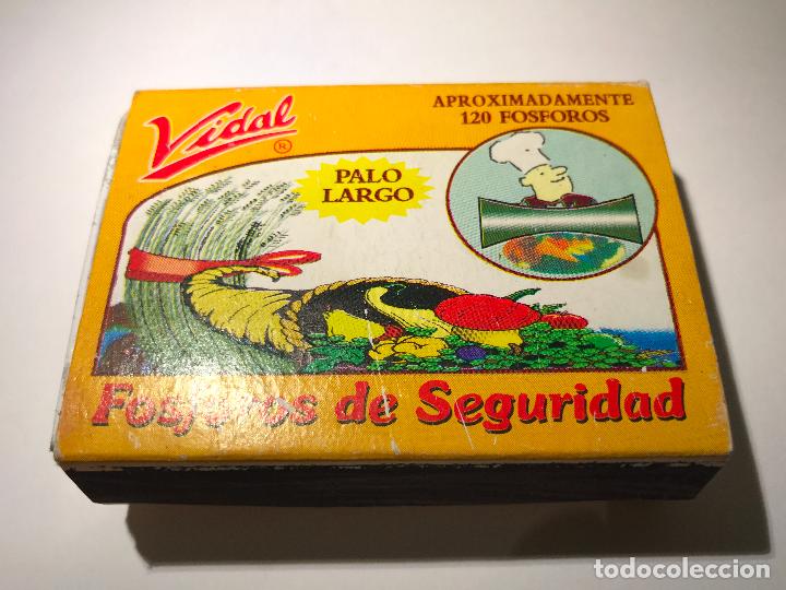 Cajas de cerillas: ANTIGUA CAJA DE CERILLAS VIDAL