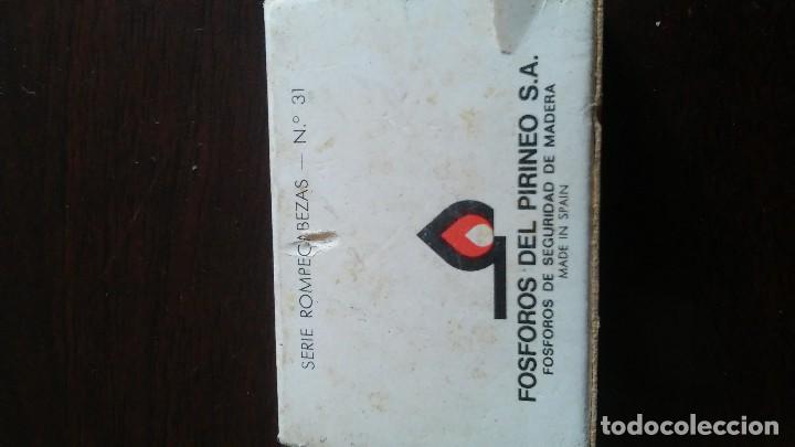 Cajas de cerillas: cerillas serie rompecabezas numero 31 - Foto 3