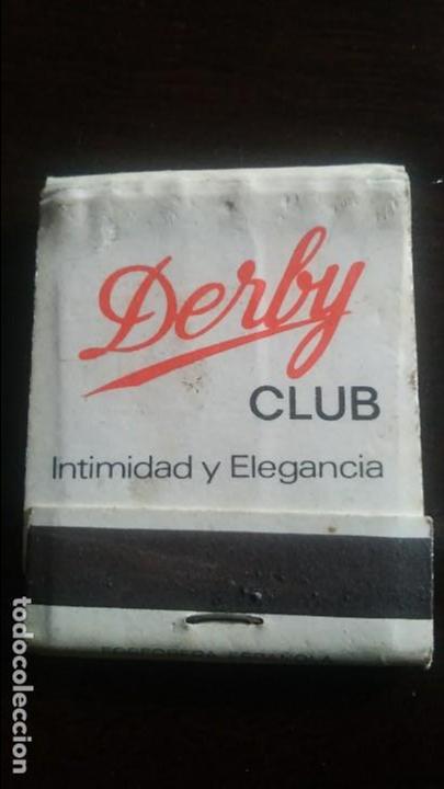 Cajas de cerillas: cerillas. club derby logro&ntilde;o - Foto 1