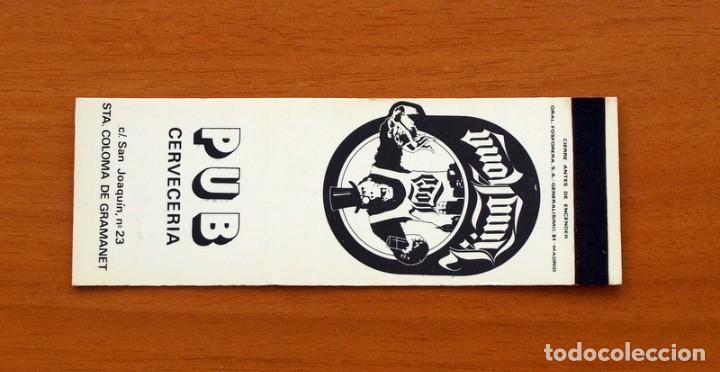 Cajas de Cerillas: Carterita de cerillas - Pub Cord King Kong, Sta. Coloma de Gramanet