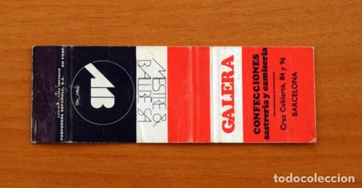 carterita de cerillas - confecciones sastrería - Comprar Cajas de Cerillas  antiguas y de colección en todocoleccion - 90629695