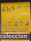 Cajas de cerillas: CAJA CERILLLAS CLUB AGATA - Foto 1