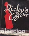 Cajas de cerillas: CAJA CERILLLAS RICKYS BAR - Foto 1