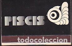 Cajas de cerillas: CAJA CERILLLAS DISCOTECA PISCIS - Foto 1