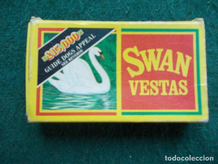 Cajas de cerillas: cerillas Swan vestas - Foto 1