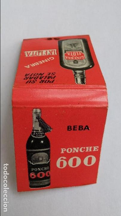 Cajas de cerillas: Caja de cerillas de ponche 600 y ginebra la flota