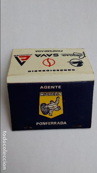 Cajas de cerillas: Caja de cerillas de concesionario pegaso, sava etc.... en ponferrada, michelin