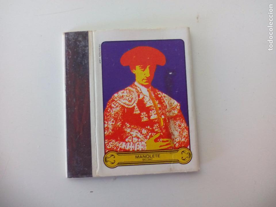 Cajas de cerillas: Manolete. Serie toreros, matadores, toros. Caja de cerillas Matchbox allumettes Matches