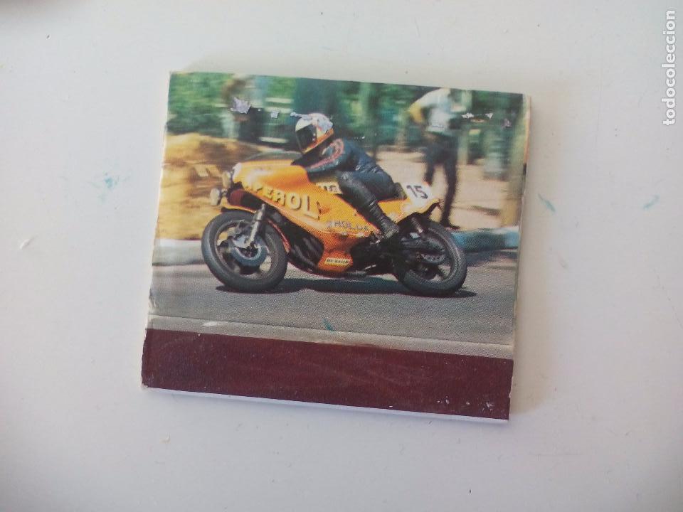 Cajas de cerillas: n&ordm;9 Honda. Moto. Serie Motos de competici&oacute;n.Caja de cerillas Matchbox allumettes Matches
