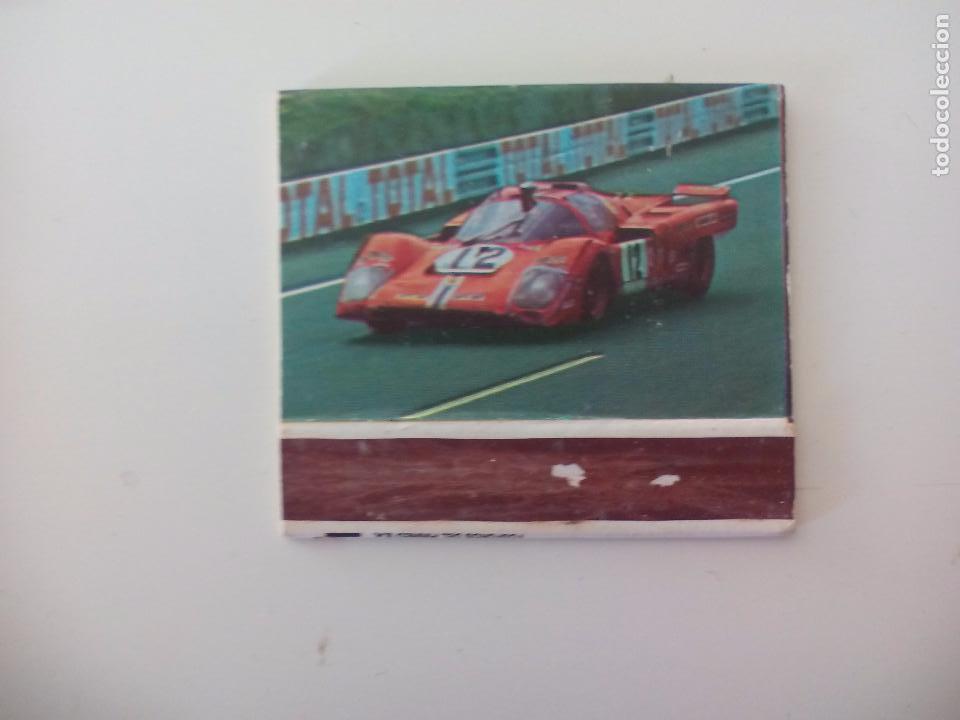Cajas de cerillas: n&ordm;9 Ferrari 512 M Coche Serie Grandes Circuitos.Caja de cerillas Matchbox allumettes Matches