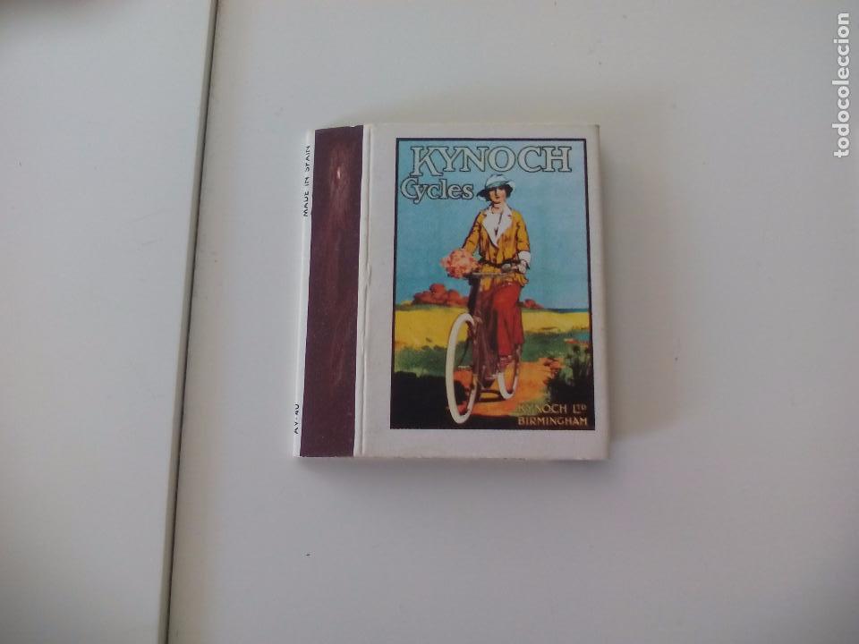 Cajas de Cerillas: Kynoch Cycles.F&oacute;sforos del Pirineo Serie bicicletas Caja de cerillas Matchbox allumettes Matches