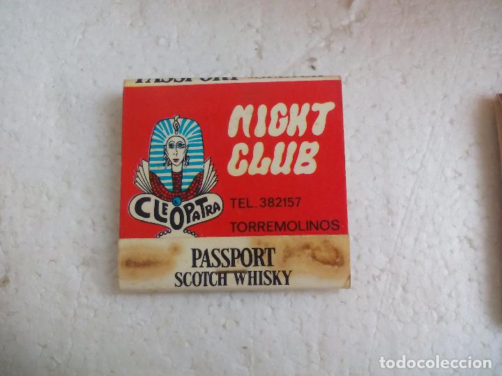 Cajas de Cerillas: Night Club Cleopatra. Torremolinos. M&aacute;laga Caja de cerillas MATCHBOX ALLUMETTES MATCHES