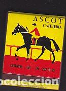 Cajas de cerillas: CAJA CERILLAS ESTUCHE CAFETERIA ASCOT - Foto 1