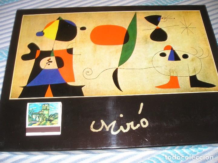 Cajas de Cerillas: CAJA DE CERILLAS ESPECIAL DE FESA ESTUCHE DE NAVIDAD JOAN MIR&Oacute;-LEER DESCRIPCION