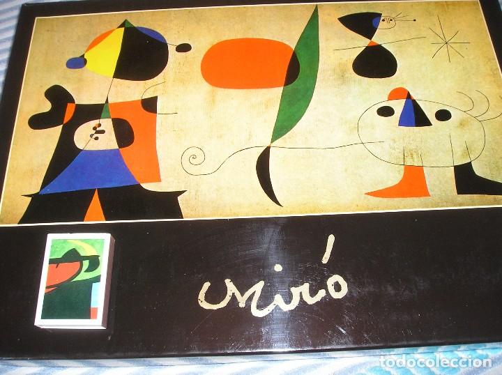 Cajas de Cerillas: CAJA DE CERILLAS ESPECIAL DE FESA ESTUCHE DE NAVIDAD JOAN MIR&Oacute;-LEER DESCRIPCION