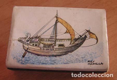 Cajas de cerillas: Fosforera Espa&ntilde;ola / 6 - Nave Romana - Foto 1