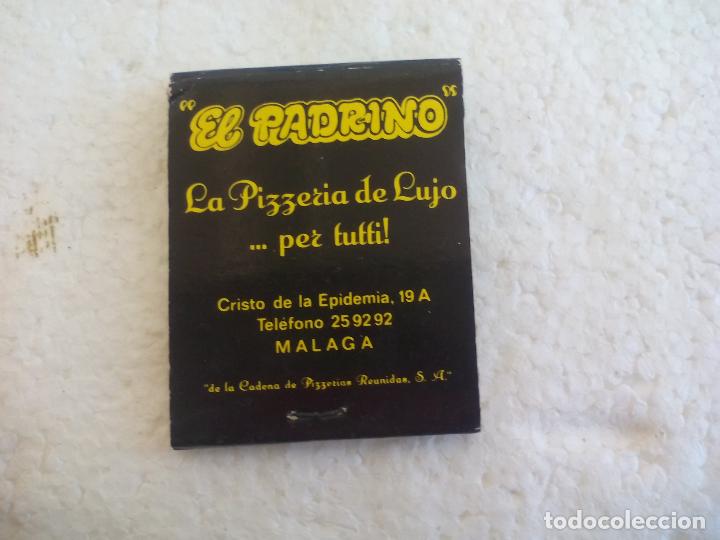 Cajas de Cerillas: el padrino, pizzeria malaga. Caja de cerillas MATCHBOX ALLUMETTE MATCHES