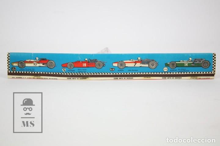 Cajas de cerillas: Cartera de Cerillas Publicitaria - Firestone Sport 200 Cavallino / Lotus, Ferrari, Honda - Llena