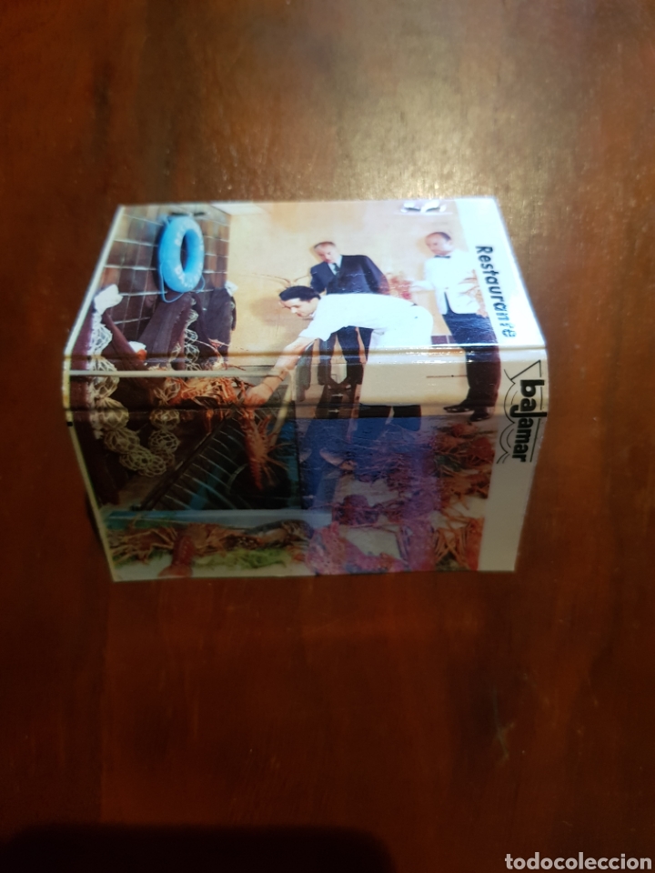 Matchboxes: Caja de cerillas restaurante bajamar sin usar
