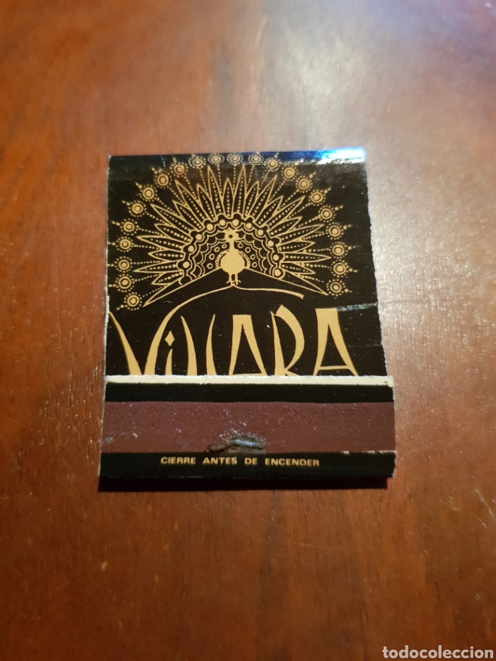 Matchboxes: Caja de cerillas restaurante indio vihara