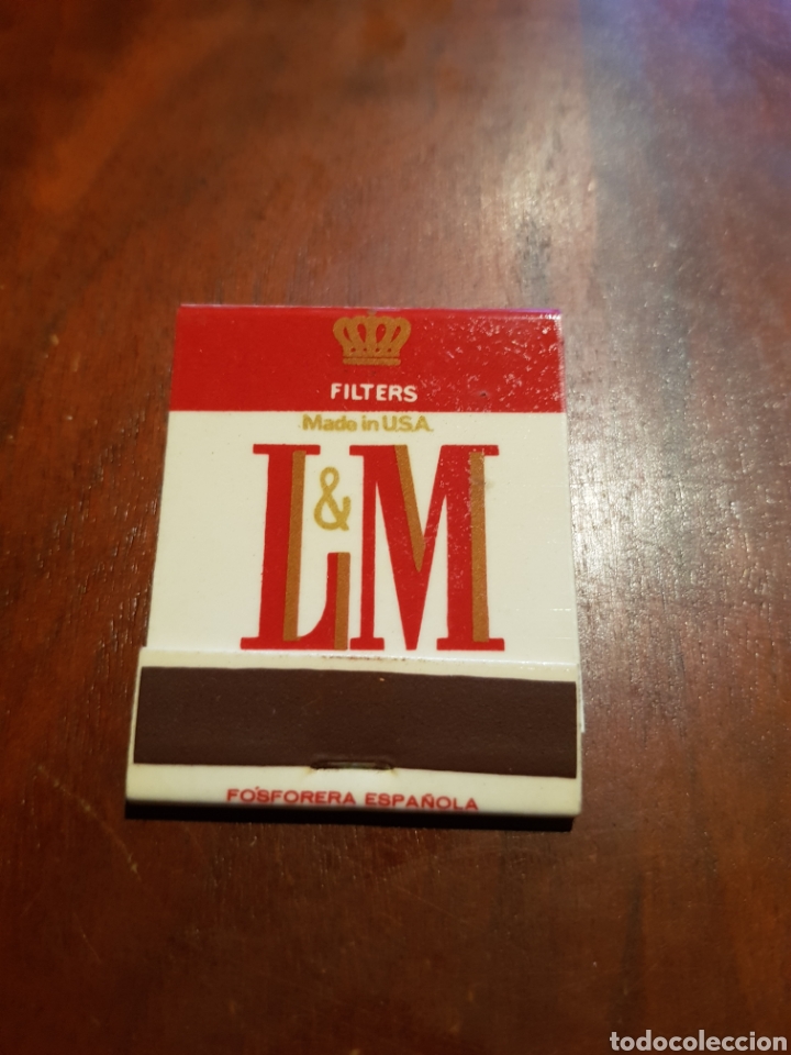 Cajas de cerillas: Cerillas tabaco LM nueva sin usar - Foto 1