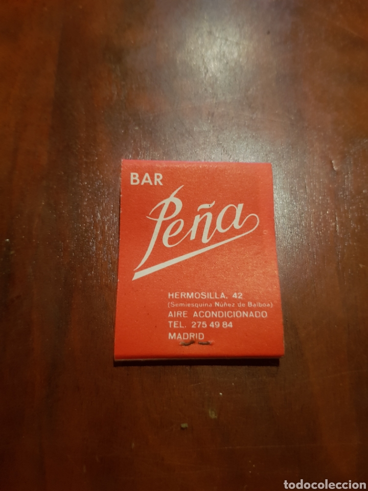 Cajas de cerillas: Caja de cerillas bar Pe&ntilde;a - Foto 2