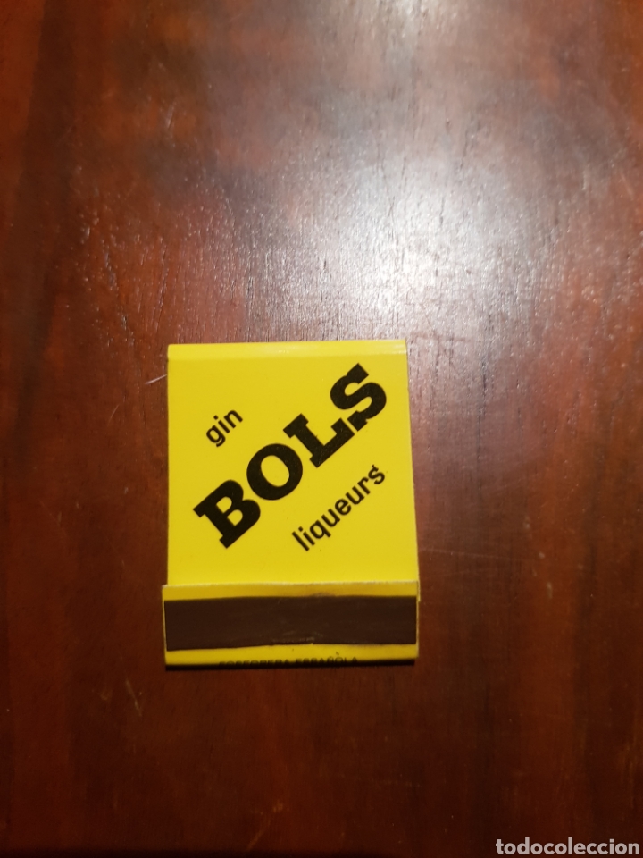 Cajas de cerillas: Caja cerillas gin bols liquors - Foto 1