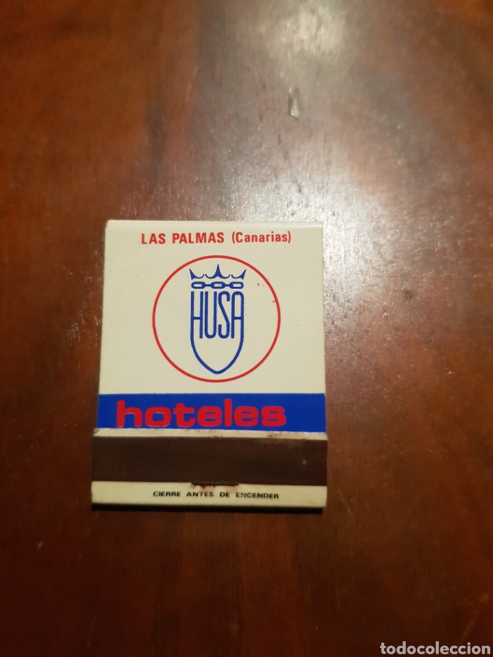 Bo&icirc;tes d'Allumettes: Caja de cerillas hoteles Husa Las Palmas