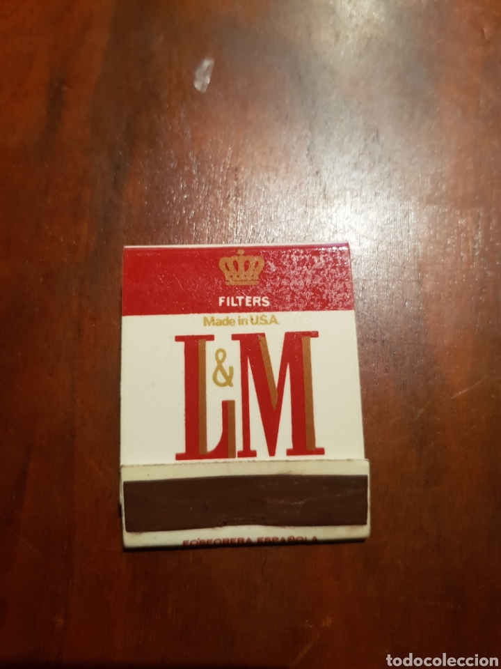 Bo&icirc;tes d'Allumettes: Caja de cerillas cigarrillos LM