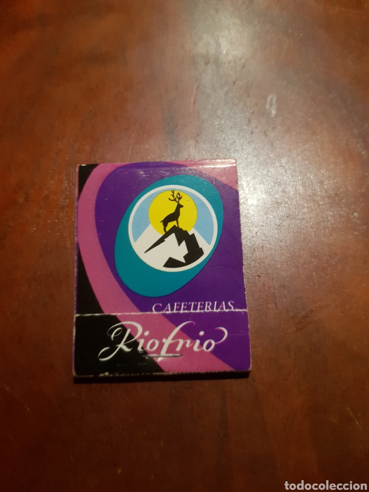 Cajas de cerillas: Caja de cerillas cafeter&iacute;a Riofr&iacute;o - Foto 1