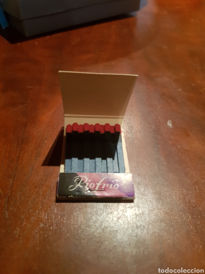 Cajas de cerillas: Caja de cerillas cafeter&iacute;a Riofr&iacute;o - Foto 3