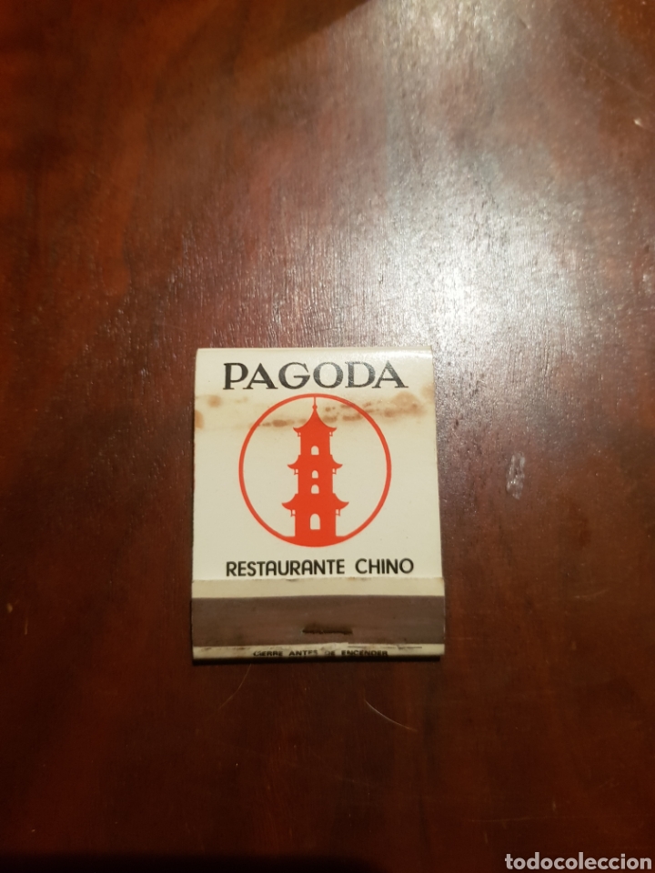 Bo&icirc;tes d'Allumettes: Caja de cerillas casa China pagoda