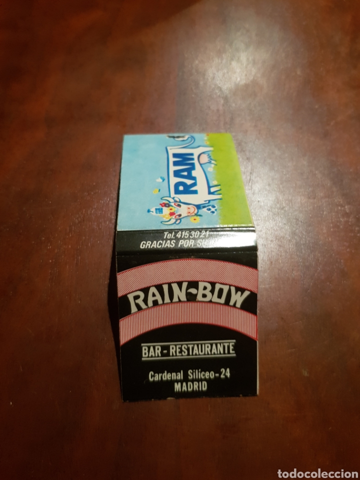 Scatole di Cerini: Caja de cerillas rainbow leche RAM