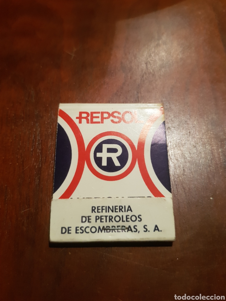 Cajas de cerillas: Caja de cerillas Repsol - Foto 1