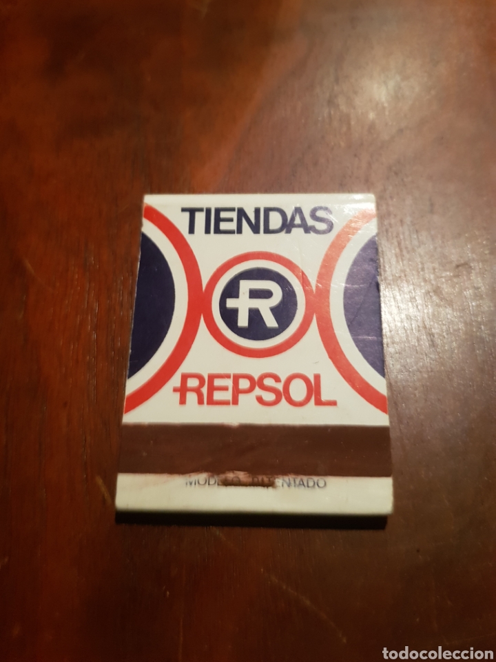 Cajas de cerillas: Caja de cerillas Repsol - Foto 2