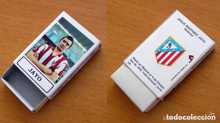 Cajas de cerillas: Atletico Madrid - Martinez Jayo - Caja de cerillas - Fosforos del Pirineo, a&ntilde;os 70