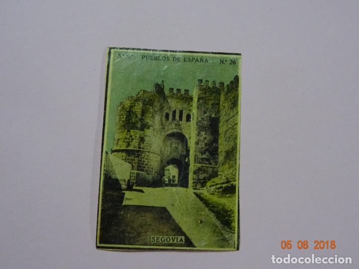 Cajas de Cerillas: Serie 9&ordf; PUEBLOS DE ESPA&Ntilde;A con SEGOVIA - Cia Arrendataria de Fosforos 1920s