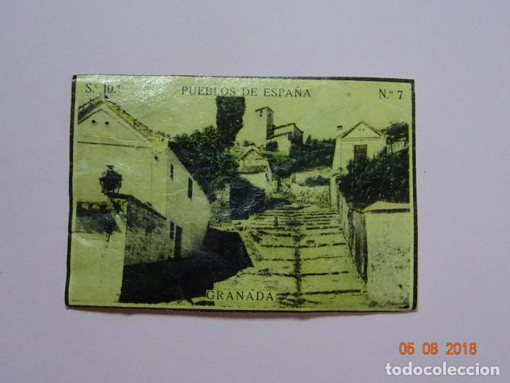 Cajas de Cerillas: Serie 10&ordf; PUEBLOS DE ESPA&Ntilde;A con GRANADA - Cia Arrendataria de Fosforos 1920s