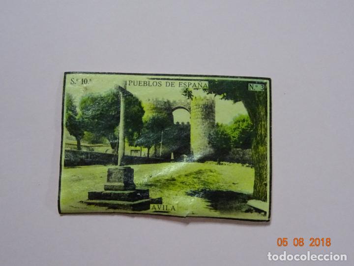 Cajas de Cerillas: Serie 10&ordf; PUEBLOS DE ESPA&Ntilde;A con &Aacute;VILA - Cia Arrendataria de Fosforos 1920s