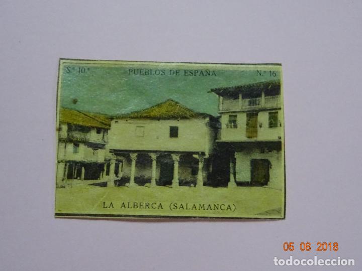 Cajas de Cerillas: Serie 10&ordf; PUEBLOS DE ESPA&Ntilde;A con LA ALBERCA Salamanca - Cia. Arrendataria de Fosforos 1920s.