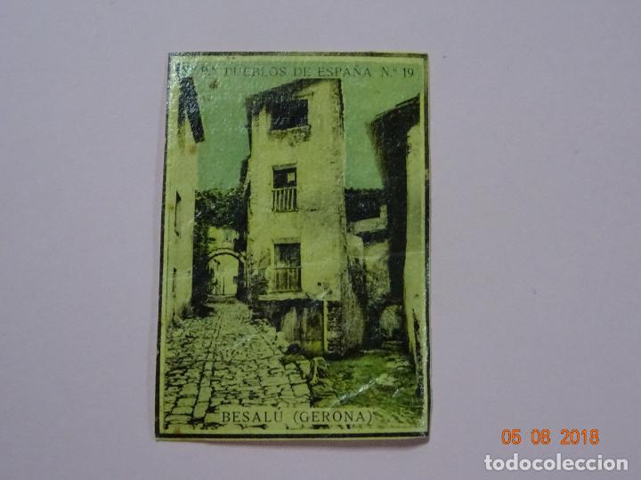 Cajas de Cerillas: Serie 9&ordf; PUEBLOS DE ESPA&Ntilde;A con BESAL&Uacute; Gerona - Cia. Arrendataria de Fosforos 1920s.