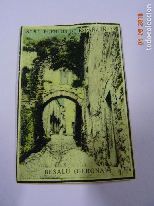 Cajas de Cerillas: Serie 9&ordf; PUEBLOS DE ESPA&Ntilde;A con BESAL&Uacute; Gerona - Cia. Arrendataria de Fosforos 1920s.
