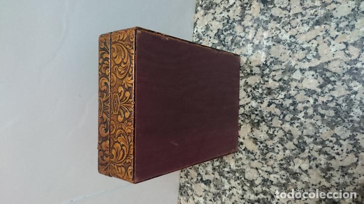 Cajas de cerillas: CAJA PARA TABACO DE CUERO - Foto 3