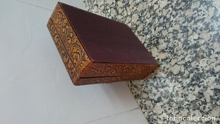 Cajas de cerillas: CAJA PARA TABACO DE CUERO - Foto 4