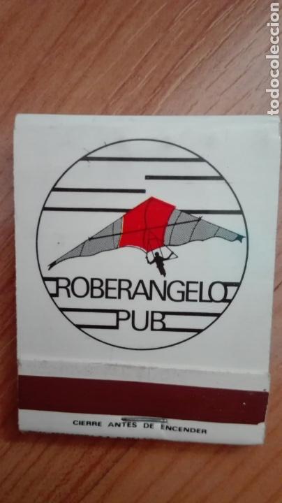 Cajas de cerillas: Caja de cerillas Pub RoberAngelo Madrid - Foto 1
