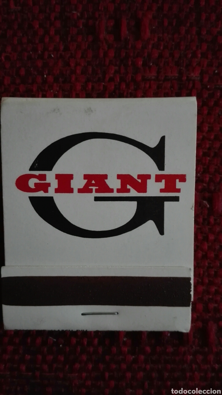 Cajas de cerillas: Caja de cerillas Giant tem&aacute;tica - Foto 1