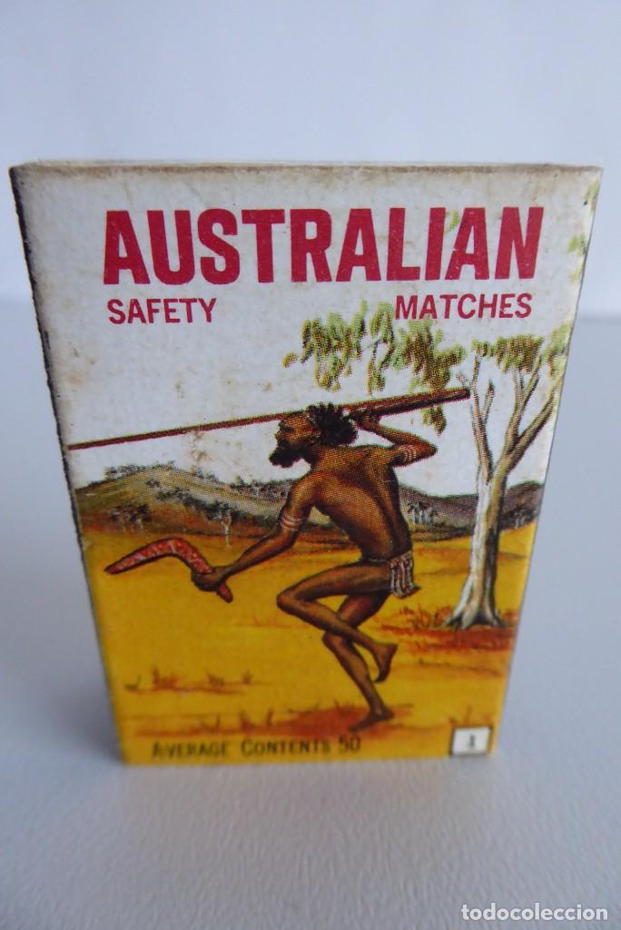 Cajas de cerillas: CAJA DE CERILLAS AUSTRALIAN - Foto 1