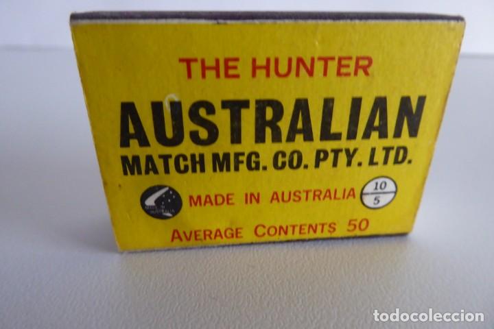 Cajas de cerillas: CAJA DE CERILLAS AUSTRALIAN - Foto 3
